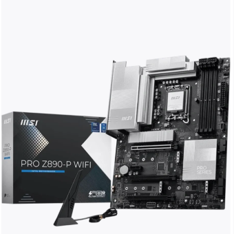 Материнская плата Socket-1851 MSI PRO Z890-P WIFI (Z890) 4*DDR5 Thunderbolt DP HDMI USB-C ATX