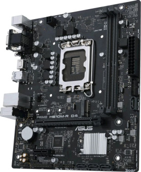 Материнская плата Socket-1700 ASUS PRIME H610M-R D4-SI (H610) 2*DDR4 1*PCI-Ex16 1*PCI-Ex1 M.2 HDMI V