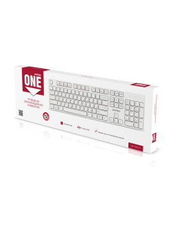 Клавиатура проводная Smartbuy ONE 238 USB White