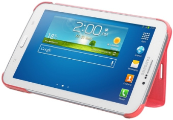 Чехол для планшета Samsung Galaxy Tab3 7" - Book Cover розовый