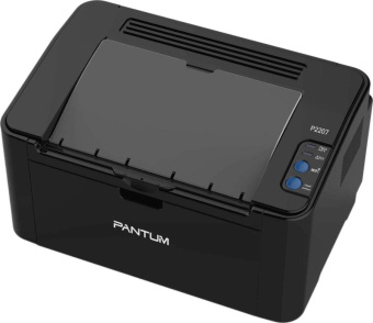 Принтер Pantum P2207 (A4, ч/б, 20 стр/мин, USB) черный