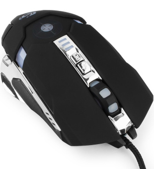 Мышь проводная Gembird MG-530 Gaming 3200dpi Подсветка USB Black