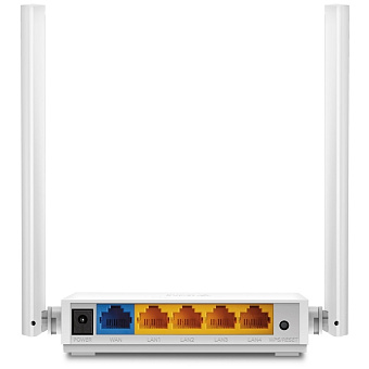 Wi-Fi роутер TP-Link TL-WR844N N300, 2.4 ГГц, 100 Мбит/с, белый