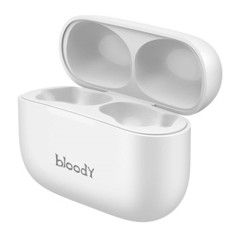 Наушники TWS A4Tech Bloody M30 White
