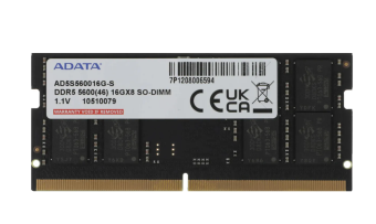 Модуль памяти SODIMM DDR5 16Gb 5600MHz AData