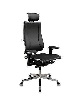 Кресло МЕТТА Y 4DF B0.F.5.13A (Y 4DF B2-17D - Infinity  /Kc09/Nc09/D15P/H13mL-3D(M26.B35.G25.W04) (Черный))