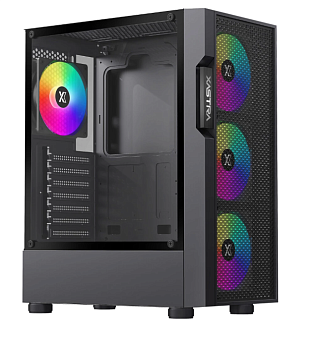 Корпус XASTRA A302 FRGB ATX Bllack