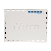 Wi-Fi роутер Mikrotik RB951Ui-2nD (802.11b/g/n, 2.4 ГГц, 5*LAN, PoE, USB)