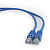 Кабель патч-корд .Patch cord кат.5e  1.5м, Cablexpert, многожильный, синий