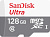 Карта памяти microSD 128Gb SanDisk Ultra Class 10 UHS-I без SD адаптера (SDSQUNR-128G-GN3MN)