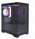 Корпус 1STPLAYER MI2-BK-3F1 mATX чёрный