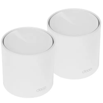 MESH-система ТP-Link Deco X50 AX3000, 5 ГГц, 1000 Мбит/с, 2 шт, белый