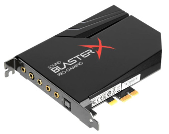 Звуковая карта PCI-E Creative Sound Blaster AE-5 Plus (BlasterX Acoustic Engine) 5.1 Ret