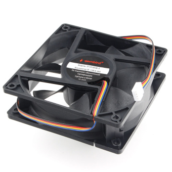 Вентилятор для корпуса 120mm Gembird D12038SM-4 (4-pin, 120x120x38mm, втулка, провод 40 см)