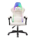 Кресло Knight Wolf RGB белый экокожа/сетка с подголов. крестов. пластик