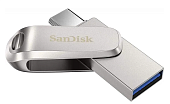 Флешка 128Gb SanDisk Ultra Dual Drive Luxe USB3.1 USB-C Silver