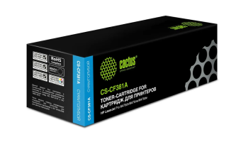 Картридж лазерный Cactus CS-CF381A для HP LJ Pro M476dn/M476nw/M476dw голубой