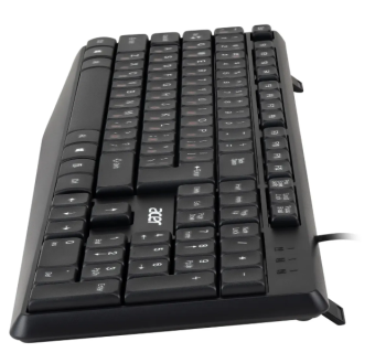 Комплект проводной (клавиатура+мышь) Acer OMW141 USB, черный