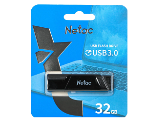 Флешка 32Gb Netac U336 USB3.2 пластиковая с защитой от записи