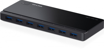 Концентратор USB-A - 7-port USB3.0, TP-Link UH700, блок питания 12B, черный