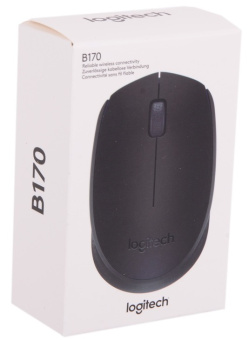 Мышь беспроводная Logitech B170 Wireless Black