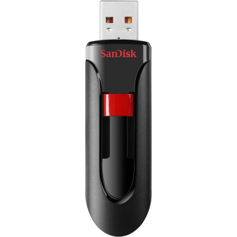 Флешка .16Gb SanDisk Cruzer Glide USB 3.0 черный