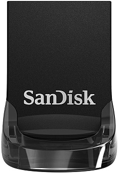 Флешка 64Gb SanDisk Ultra FIT USB3.1 black