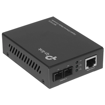 Медиаконвертер TP-Link MC210CS 1000 Мбит/с, черный