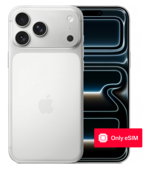 Смартфон Apple iPhone 17 Pro Max  512Gb Silver eSim (серебристый) (без RuStore)