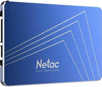 Накопитель SSD SATA .128Gb Netac N600S (TLC, 560/520 Мбайт/сек, 70 TBW)