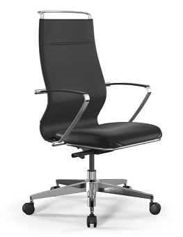 Кресло МЕТТА ErgoLife SynchroSit S W B2-195K - ЭкоКожа(Инфинити) Черный