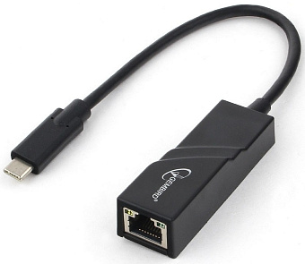 Сетевая карта USB-C Gembird A-CM-LAN-01 Fast Ethernet Adapter 10/100/1000 Мбит/сек