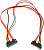 Кабель-удлинитель SATA (m) --> SATA (f) 7+15pin 50см, Cablexpert CC-SATAMF-715-50CM