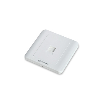 Лицевая панель 1 port KRAULER под модуль Keystone