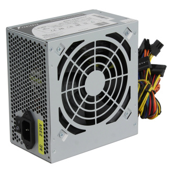 Блок питания 500W Powerman PM-500ATX-F (120mm, 24+8pin, 2*6pin, 5*Sata, 2*IDE)