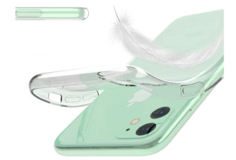 Чехол для смартфона Apple iPhone 11 6.1" - Gurdini силикон ультратонкий прозрачный