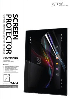 Защитная пленка для планшета Sony Xperia Tablet Z (10"), Vipo прозрачная