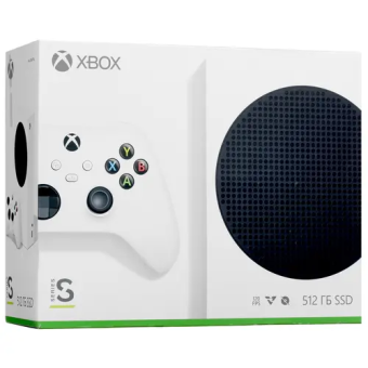 Игровая консоль Microsoft Xbox Series S  512Gb White (без дисковода)