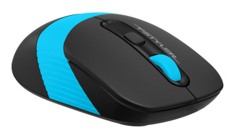 Мышь беспроводная A4Tech Fstyler FG10S 2000dpi бесшумная Black-Blue