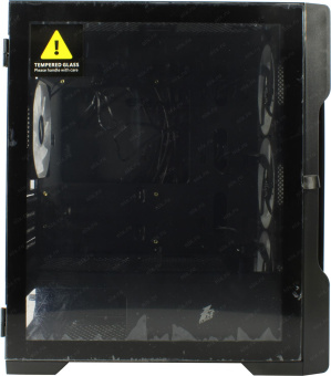 Корпус 1STPLAYER T3-BK-4F2(AP) mATX чёрныйT3-BK-4F2(AP)