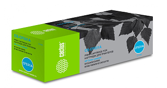 Картридж лазерный Cactus CS-CF531A для HP LJ M180n/M181fw голубой