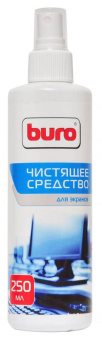 Спрей BURO BU-Sscreen - Спрей для очистки экранов, стеклянных поверхностей (баллон - 250мл)