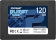 Накопитель SSD SATA 120Gb Patriot Burst Elite (SATA3, 450/320 Мбайт/сек)
