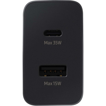 Сетевое зарядное устройство Samsung EP-TA220 35W USB-A USB-C Black