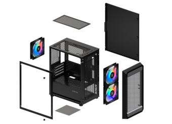 Корпус XASTRA A303M FRGB mATX чёрный