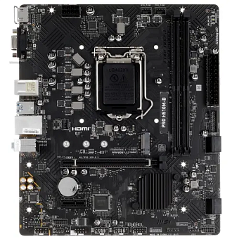 Материнская плата Socket-1200 MSI PRO H510M-B (H470) 2*DDR4 M.2 HDMI VGA mATX