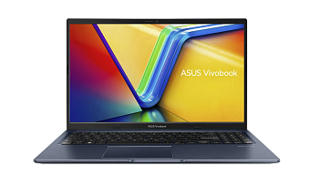 Ноутбук ASUS VivoBook X1502VA-BQ530 i5 13420H/8G DDR4/512 SSD/Intel Iris Xe/15.6"FHD/DOS/синий
