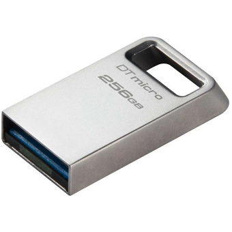Флешка 256Gb Kingston DataTraveler Micro USB3.0, серебристый