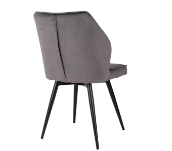 Кресло Бюрократ CH-K5_SP_2 с повор.мех. комплект 2шт т.серый Holland 18 металл черный на ножках