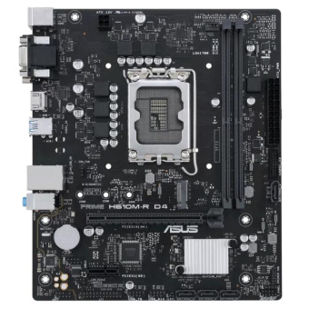 Материнская плата Socket-1700 ASUS PRIME H610M-R-SI (H610) 2*DDR5 M.2 HDMI VGA DVI mATX